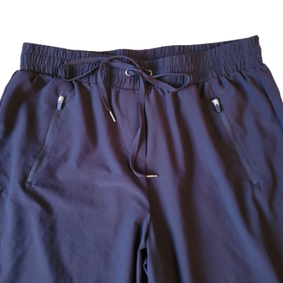 PENNINGTONS ACTIVEZONE Black Zip Convertible Leisure Pants, Size X - Picture 4 of 11